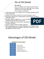 Benefits of OSI Model