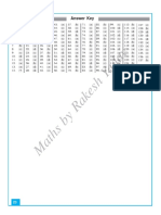 Answer Key for 137 Multiple Choice Questions