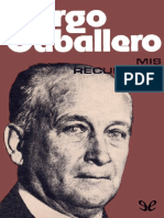 Mis Recuerdos Francisco Largo Caballero Z