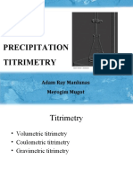 Precipitation Titration Revised