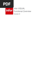 Infor - ERP - VISUAL - Detailed Functionality - Version9