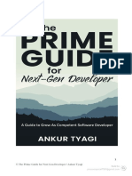 The Prime Guide For Next Gen Developer - Sample