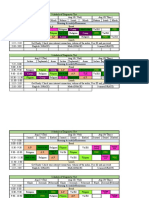 Schedule of DT 2022