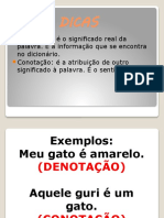 Conotação e Denotação Slides