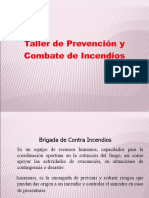 Taller de Combate de Incendios