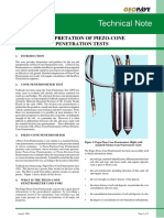 Vicroads Technical Note TN 024 Interpretation of PiezoCone Penetration Tests
