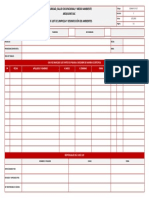 SSTMA-PL7-FO-7 Check List de Limpieza y Desinfección