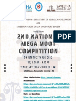 SSL 2nd National MEGA Moot'22