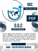 OGC Médicos com uma Missão formando missionários médicos