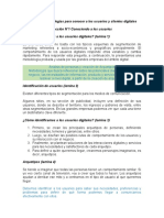 Metodologías para Conocer A Los Usuarios y Clientes Digitales MARKETING