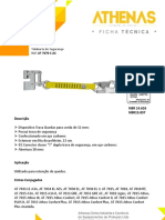 Talabarte de Segurança Ref: AT 7070 C AC: NBR 14.626 NBR15.837