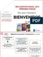 Curso Declaracion Anual PF 2021 IMCP 2022