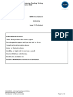 ESOL International Listening Level C2 Proficient