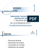 Generación Transmisión y Distribución de Energía