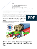 How To Size A Cable Correctly Step-By-Step (Comprehensive Guide)