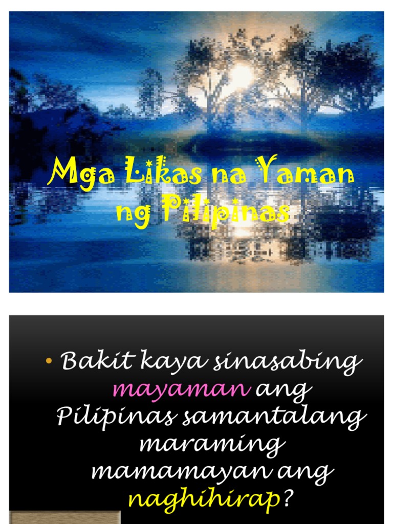 39++ Kalagayan ng mga likas na yaman ng pilipinas ideas