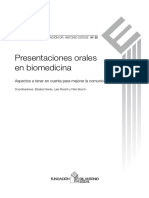 Presentacioes Orales en Biomedicina - Poster Científico