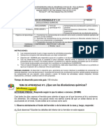 Quí - U1 - 2em Guía N°05 Disoluciones Químicas