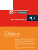 Manual de Identidad Corporativa MTPE 2021