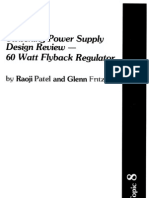 Switching Power Supply Design Review - 60 Watt Flyback Regulator by Raoji Patel and Glen FRFTZ Slup072