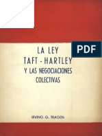 La Ley Taft - Hartley y Las Negociaciones Colectivas