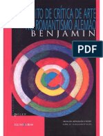 O Conceito de Crítica de Arte no Romantismo Alemão, Benjamin [livro]