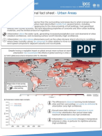 IPCC AR6 WGI Regional Fact Sheet Urban Areas