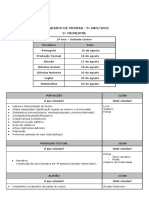 Calendariode Provas 5 Ano 2 TRI