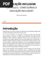 Educação Inclusiva Cap 01