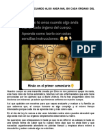 Tu Rostro Te Avisa Cuando Algo Anda Mal en Cada Órgano Del Cuerpo