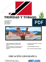 TRINIDAD Y TOBAGO: PAÍS PETROLERO Y EXPORTADOR DE GAS