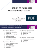 Intro To Panel Data Analysis Using Stata-UiTM Perlis-Mei2015