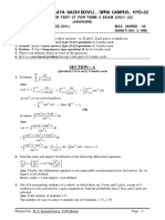 Maths Class Xii Term 2 Sample Paper Test 07 2021 22 Answers