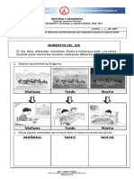 1° Básico - HISTORIA Y GEOGRAFÍA - Unidad Nº1 - GUÍA #4 - Diferentes Momentos Del Día