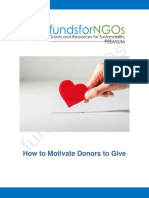 How To Motivate Donors To Give