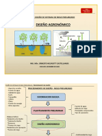 Diseño Agronómico: Curso: Diseño de Sistemas de Riego Presurizado