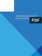Identity Governance 3.7: User and Administration Guide
