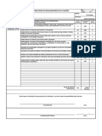 Formulário de enquadramento de funções para serviços de automação industrial