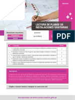 Encarte Lectura de Planos de Instalaciones Sanitarias PDF
