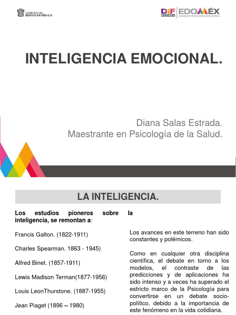 Inteligencia Emocional: Claves y Tipos | PDF | Las emociones ...