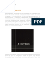 APOTEOSI - Apoteosi (1975)