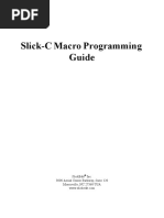 SlickEdit Slick-C - Macro - Programming - Guide - Book