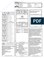 Habilidades de sobrevivência e combate de um personagem de D&D