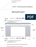 Microsoft Word Funcionalidades Avançadas