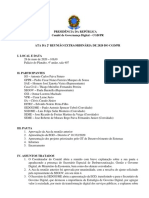 Reunião do Comitê de Governança Digital da PR discute plano de transformação digital