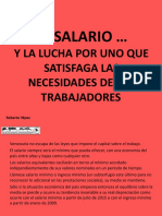 La lucha por salarios que satisfagan las necesidades de los trabajadores