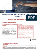 Presentación Del Curso - Interpretación de La Norma ISO 9001 2015 - U2