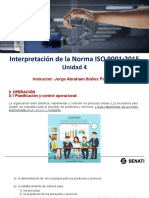 Presentación Del Curso - Interpretación de La Norma ISO 9001 2015 - U4