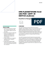 HPE FlexNetwork 5140 48G PoE+ 4SFP+ EI Switch-PSN1013240845AUEN