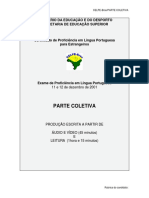 Parte Coletiva: Ministério Da Educação E Do Desporto Secretaria de Educação Superior